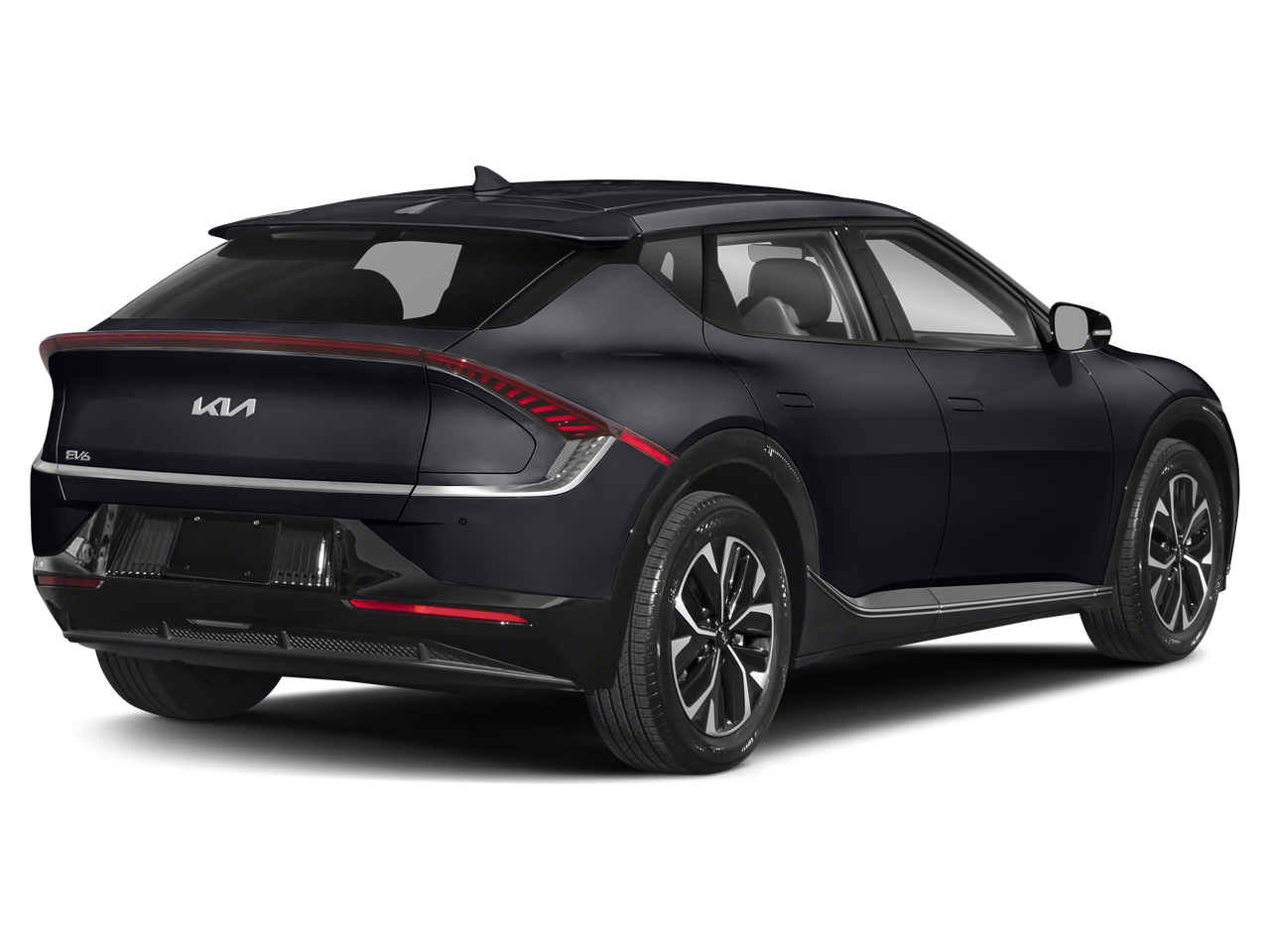 2024 Kia EV6 — rear three-quarter view