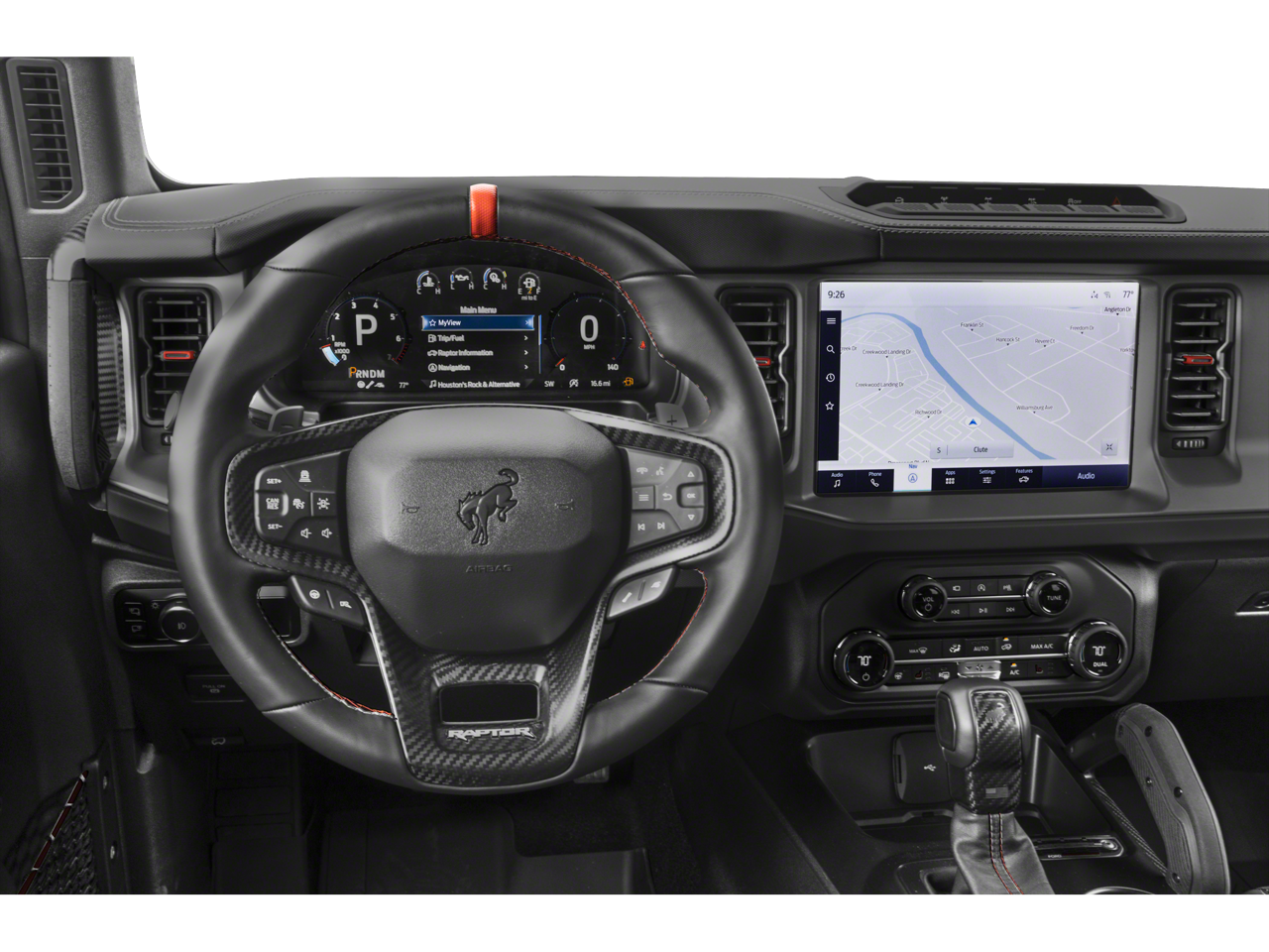 2023 Ford Bronco — interior view