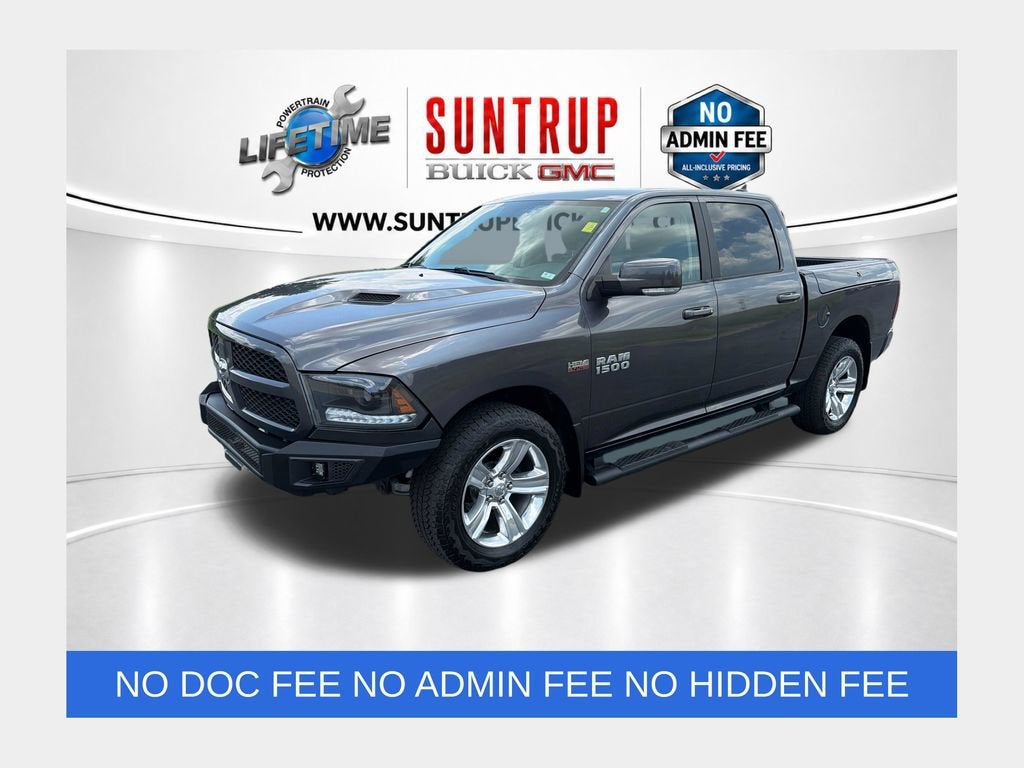 2017 RAM 1500 Sport in Other — front three-quarter view