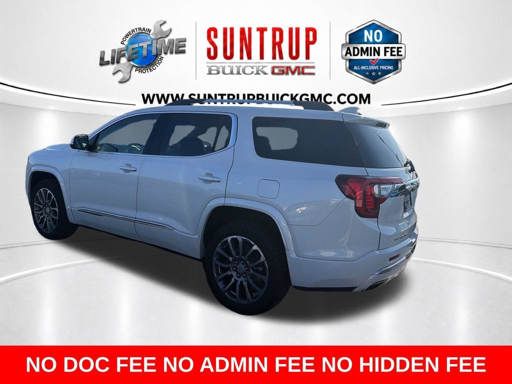 2023 GMC Acadia — interior view