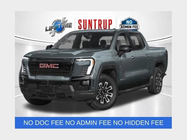 2026 GMC Sierra EV Elevation Extended Range in Onyx Black — front three-quarter view