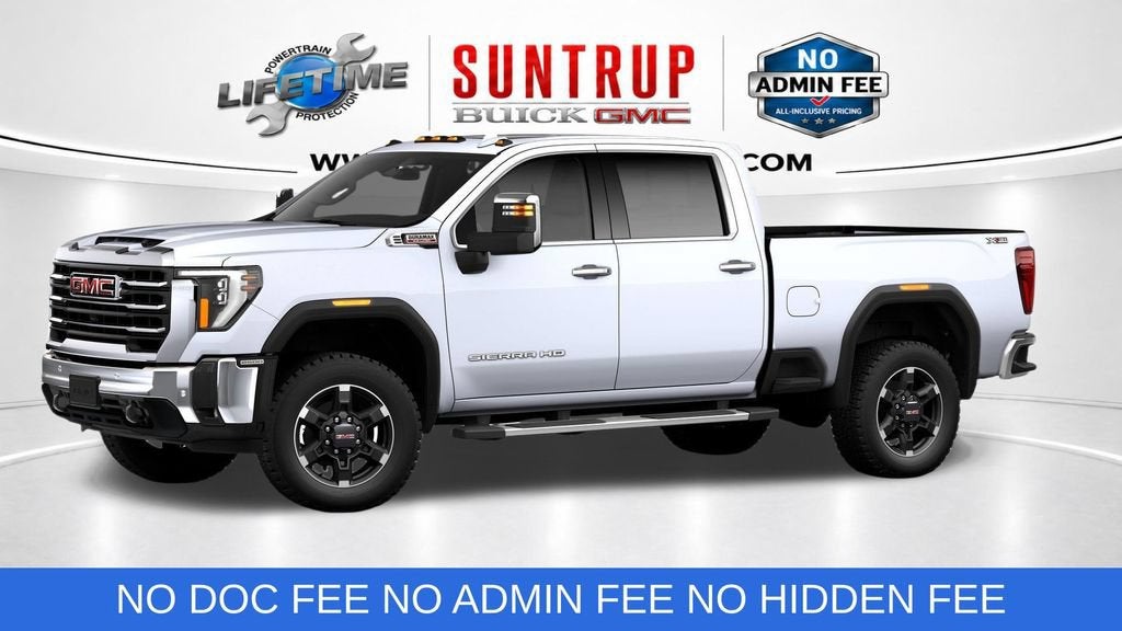 2026 GMC Sierra 2500 HD — rear three-quarter view