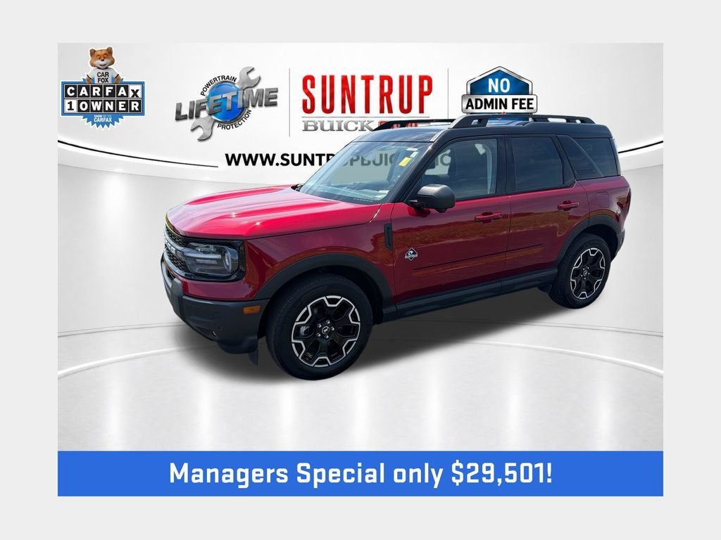 2025 Ford Bronco Sport Outer Banks in Other — front three-quarter view