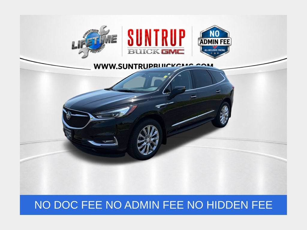 2021 Buick Enclave Premium in Includes Spectra Gray Lower Exterior Accent Color.) — front three-quarter view