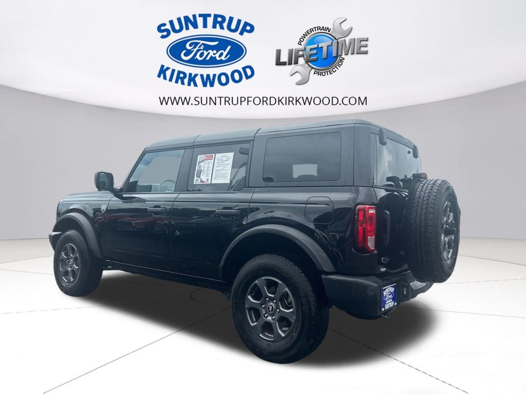 2025 Ford Bronco — rear three-quarter view