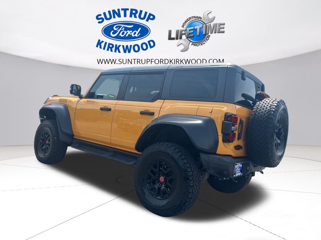 2022 Ford Bronco — rear three-quarter view
