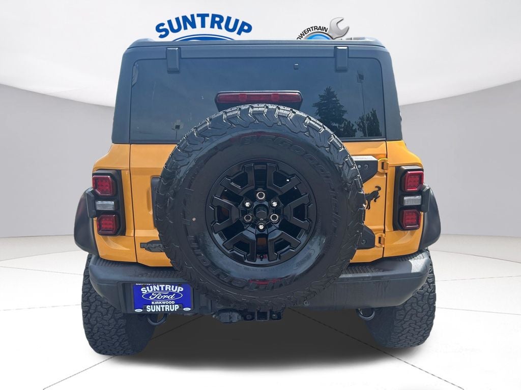 2022 Ford Bronco — interior view