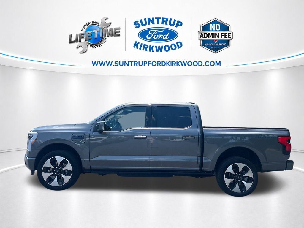 2025 Ford F-150 Lightning — side profile view