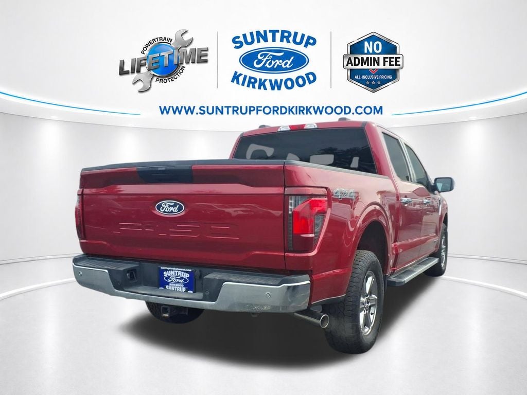 2025 Ford F-150 — rear three-quarter view