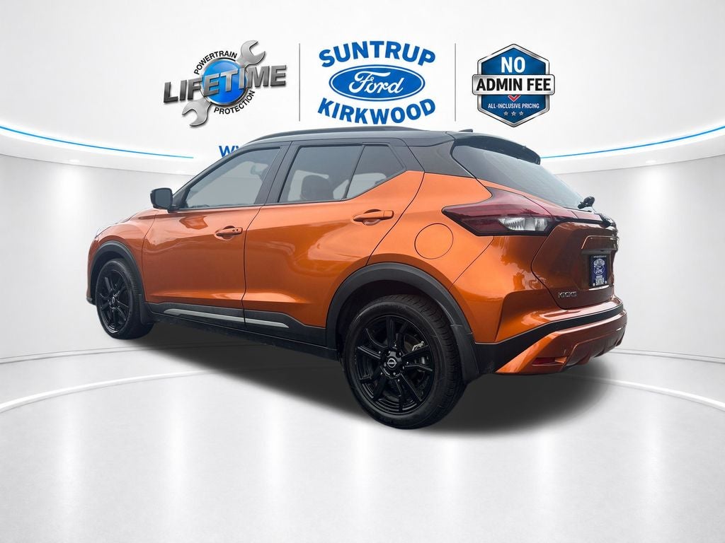 2023 Nissan Kicks — rear three-quarter view