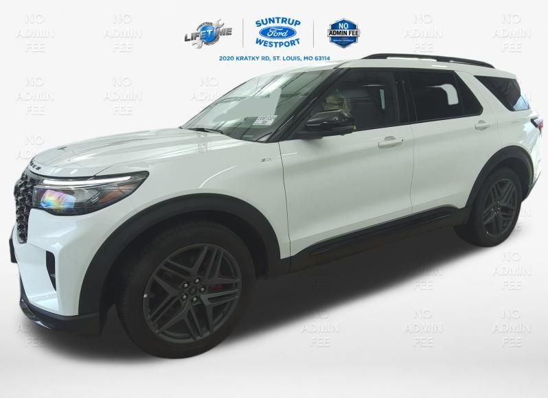 2025 Ford Explorer — side profile view