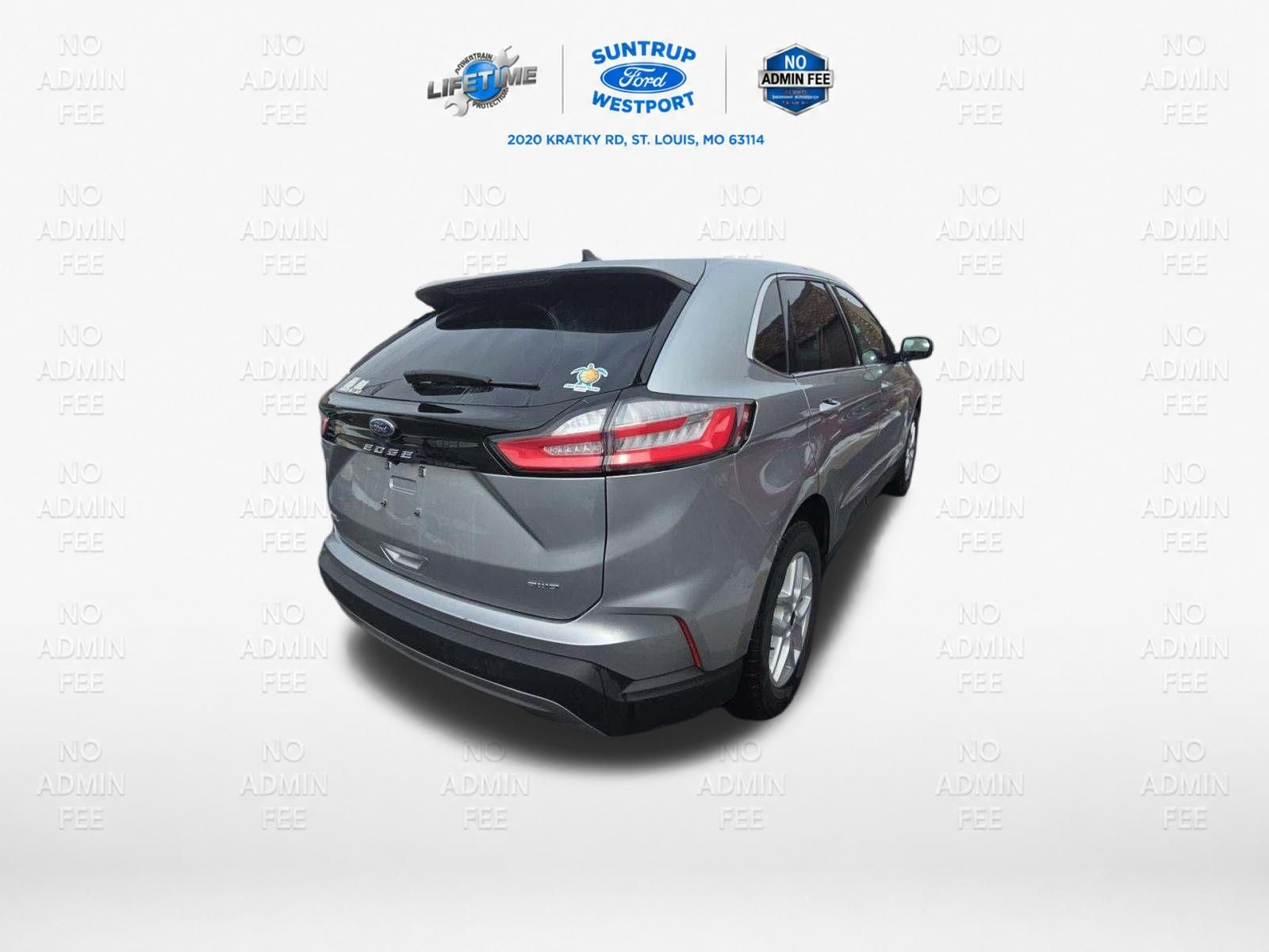 2024 Ford Edge — rear three-quarter view